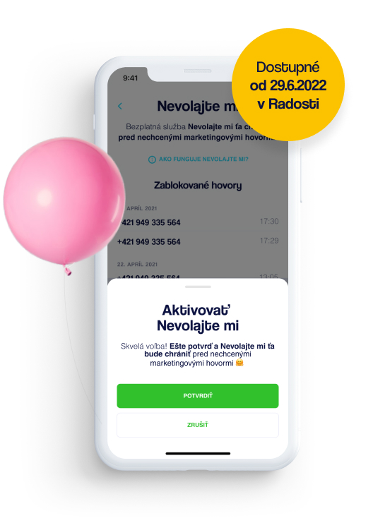 Ako kúpiť
                    telefón od Radosti?