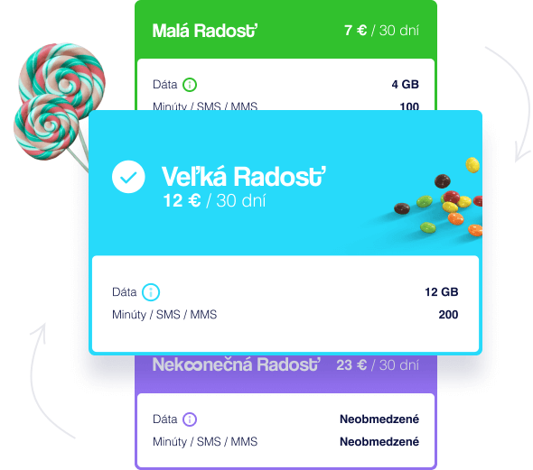 Zmena programu Radosť